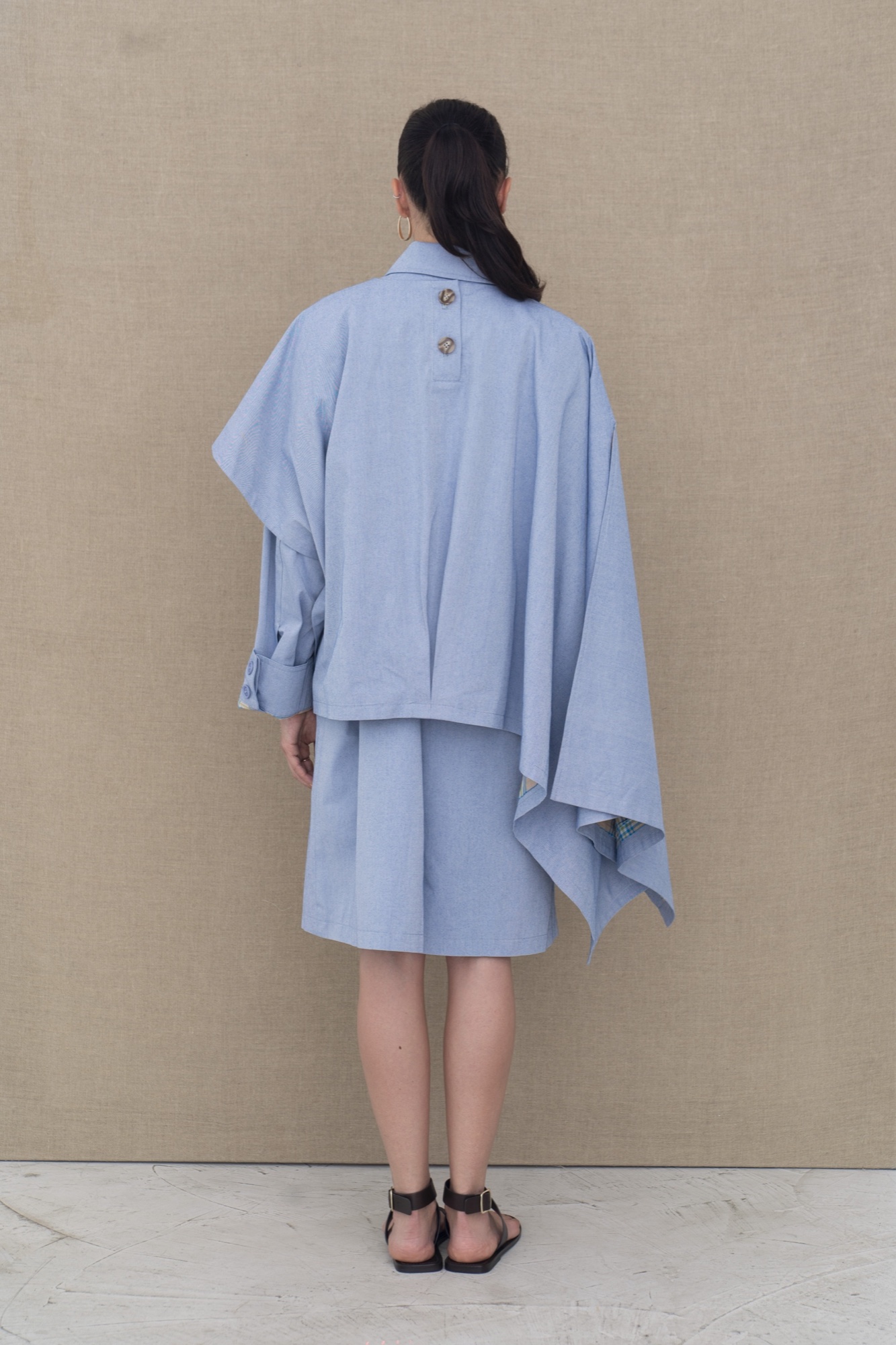 sky cape — Blue