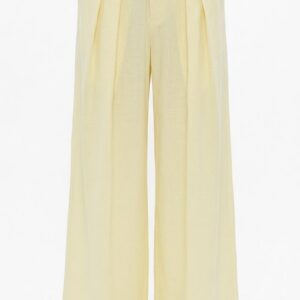 low waisted wide leg pants