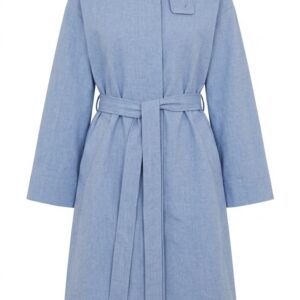 sky trench coat